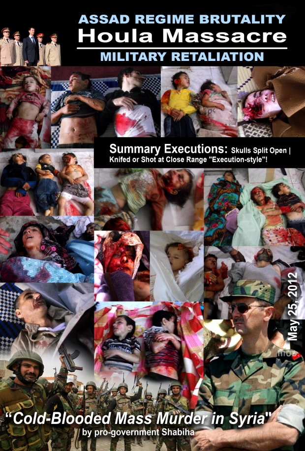 Syria Houla Massacre by pro-government Shabiha