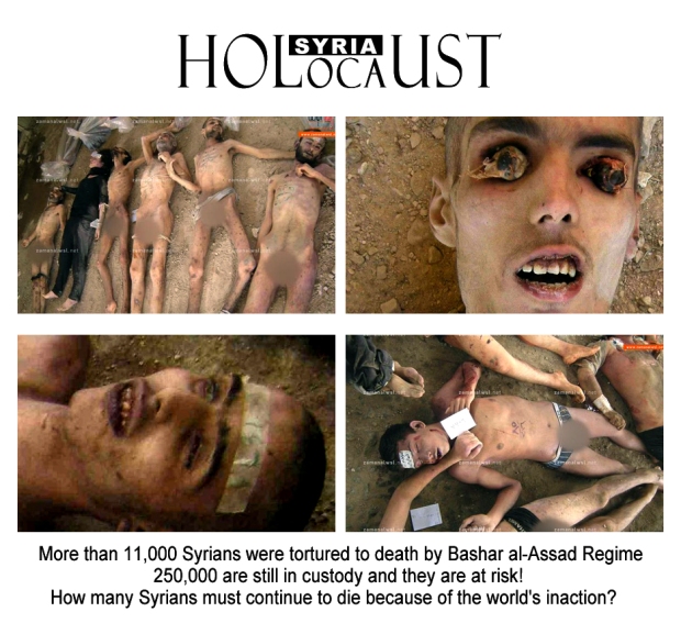 syria assad torture children holocaust mass killing