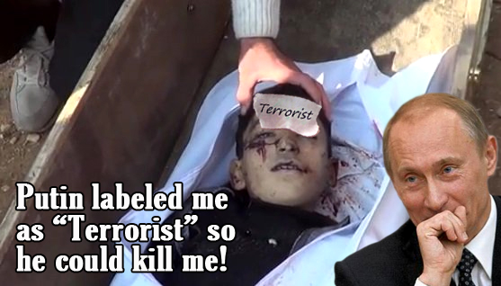 Russian Airtstrikes kill syrian children